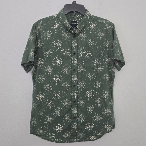 Prana Other - prAna Hillsdale Slim Fit S/S Shirt Large  Green Canopy Men's